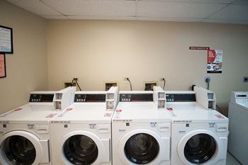 On-site laundry center